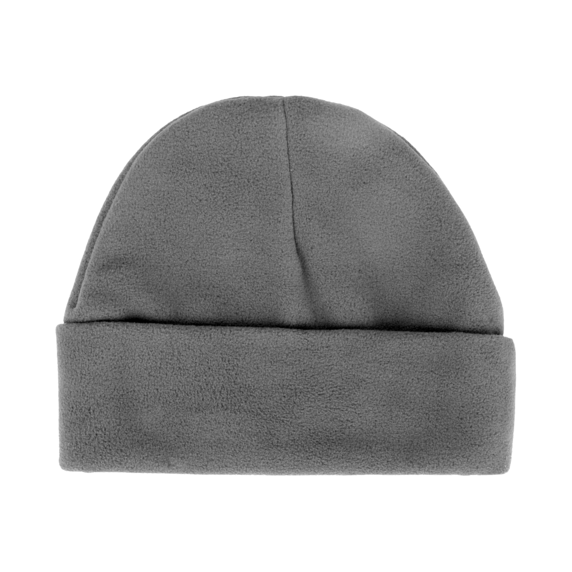 Adventure Togs Kids Hat - Micro Fleece Thermal Material, Beanie Hats, Toddler, Unisex, Girls or Boys School Wear Grey Standard