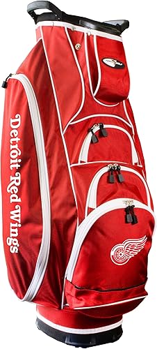 Team Golf NHL Albatross - Bolsa de golf ligera divisora de club de 10 vías bolsillo aislado para el refrigerador guante de velcro y soporte para