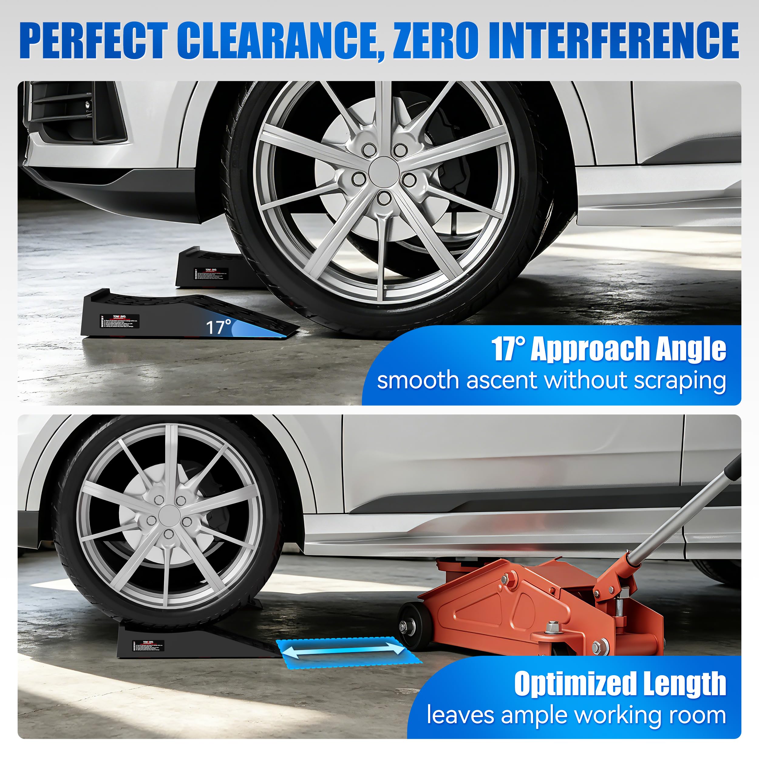 Car Ramps - 2.6" Low Profile Lift -6 Car Ramps - 2.6" Low Profile Lift -6