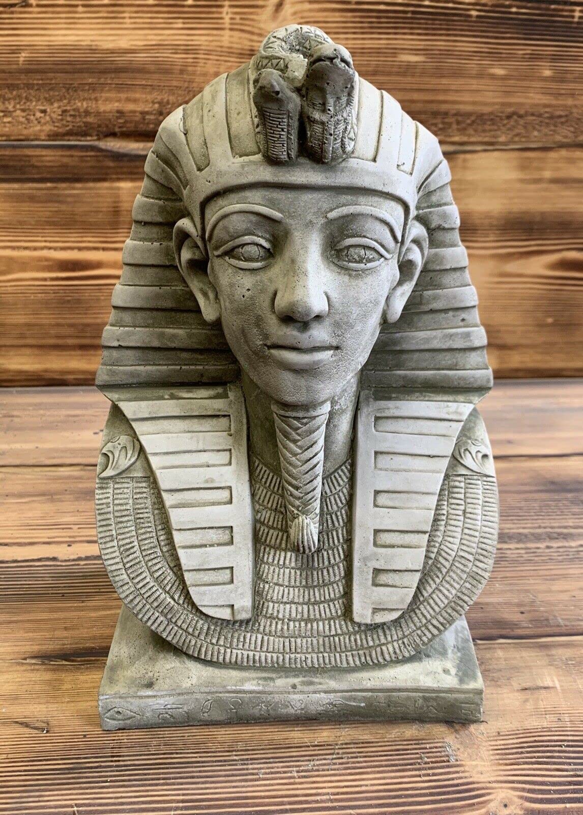 J And L Stone Ornaments Stone Garden Egyptian Head Tutankhamun Statue Ornament