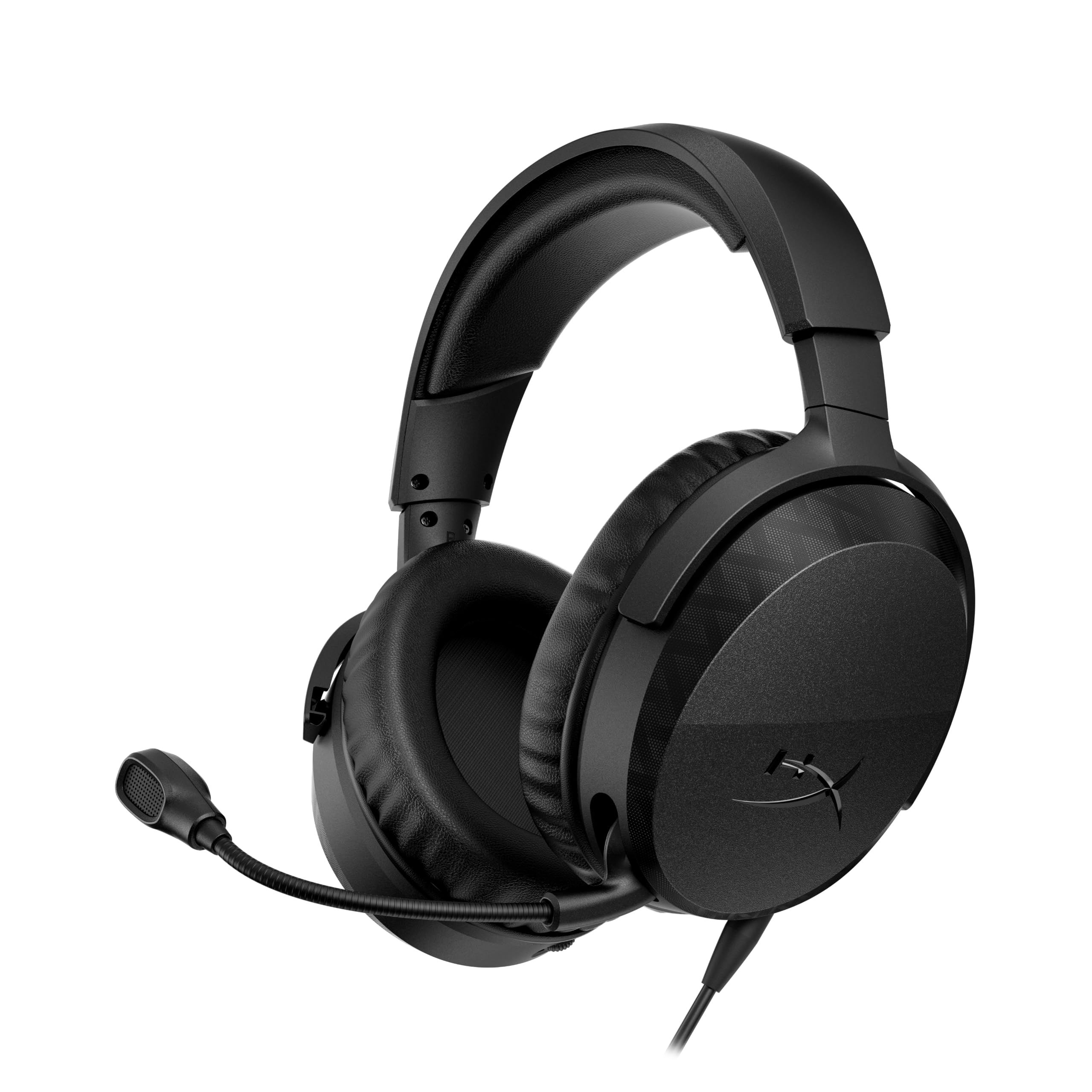 HyperX Cloud Stinger 3 Auriculares Gaming con Cable para PC | Jack 3.5 mm, Controladores de 50 mm, Micrófono con Cancelación de Ruido, Diadema Ajustable, Negro