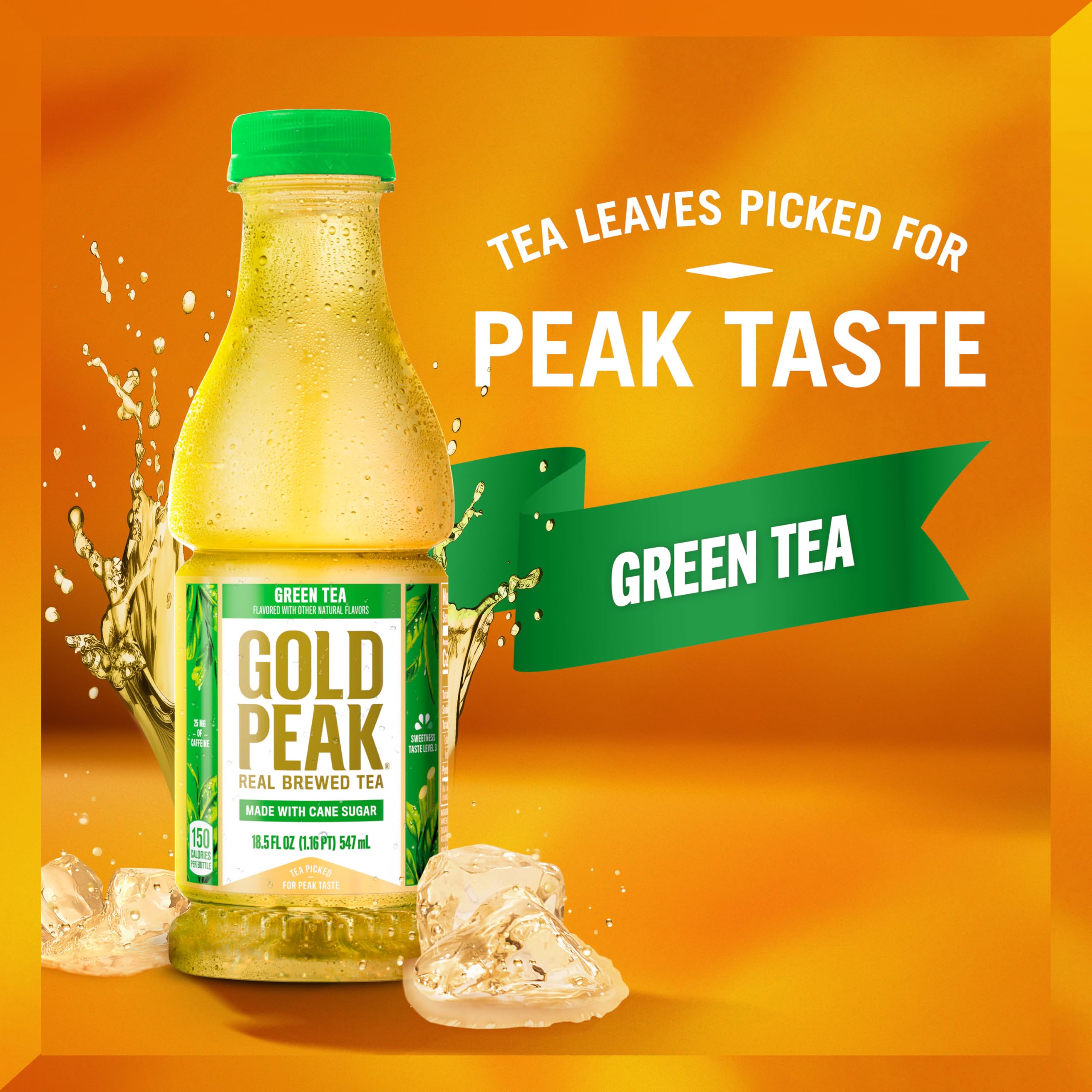 Gold Peak Tea, Green Tea, 18.5 fl oz