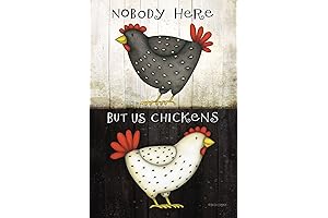 Farm-tastic Fun with Toland Home Garden's Nobody Here But Us Chickens Flag