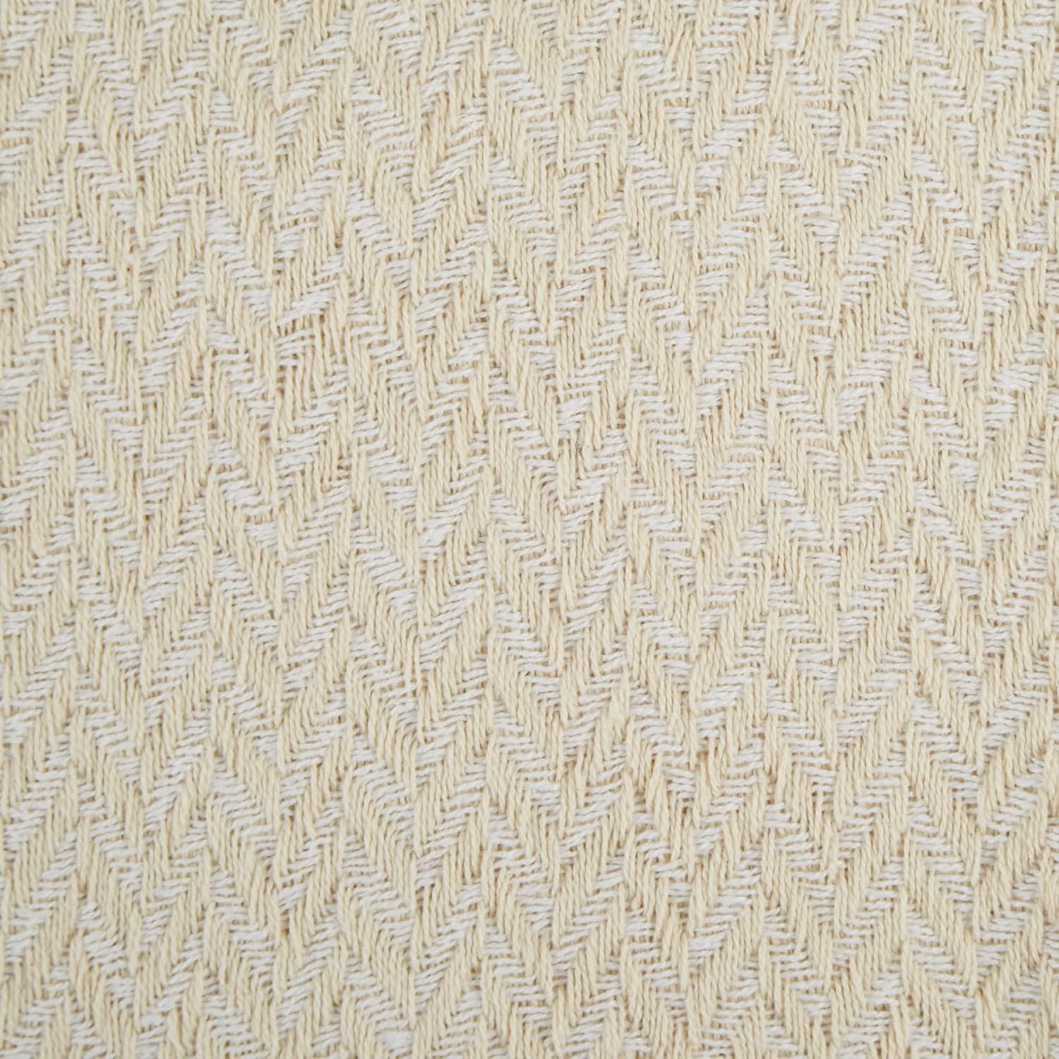 Waffle Weave Fringed Throw Blanket view 5