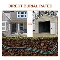 Vista 7 de Cable Ethernet Cat 7 para exteriores de 25 pies, resistente, blindado, cable LAN impermeable para enrutador, módem, cámara IP, POE y más, cable