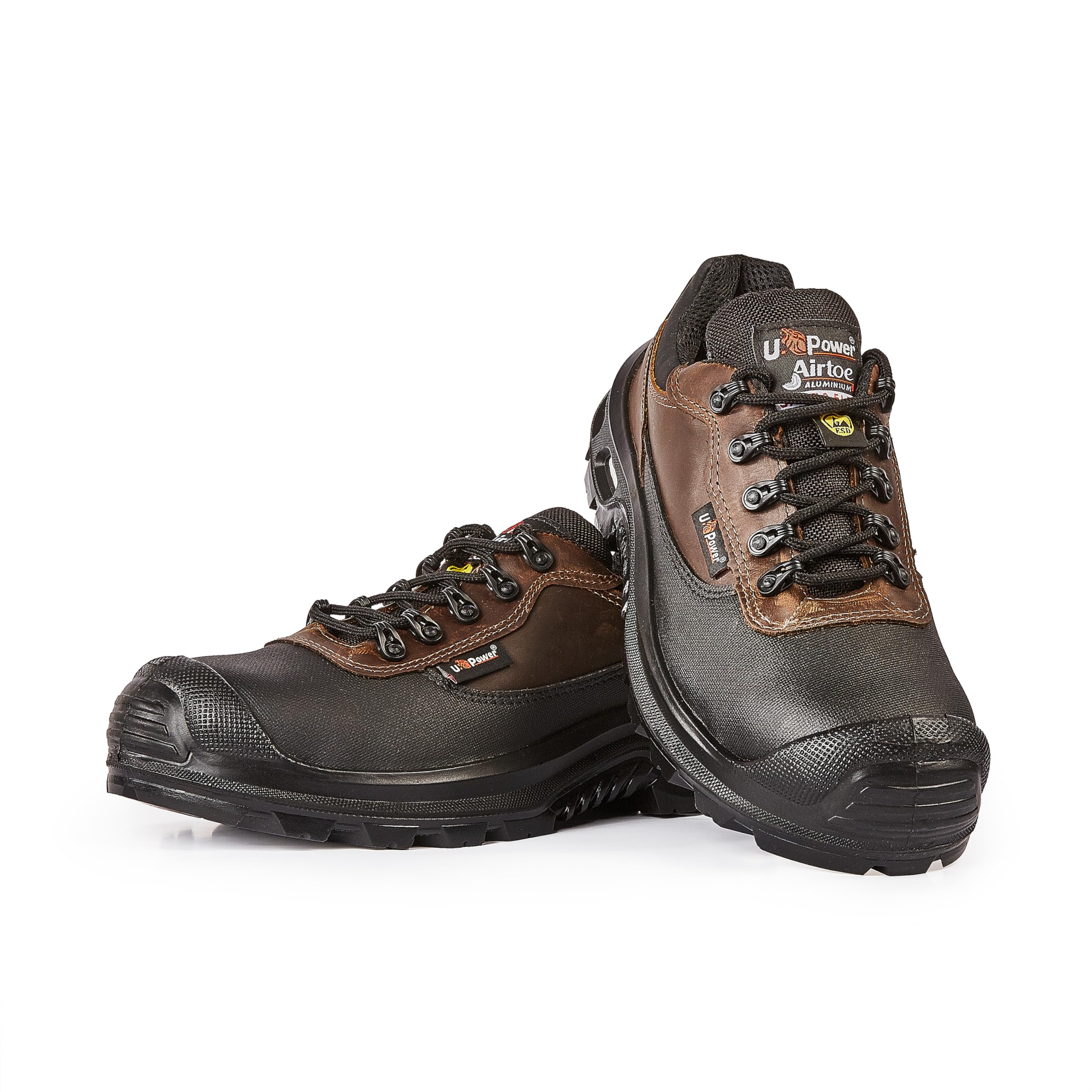 U-POWER - Escape ESD S3 Ci SRC - Scarpe - Bassa, Czarny, 37 EU