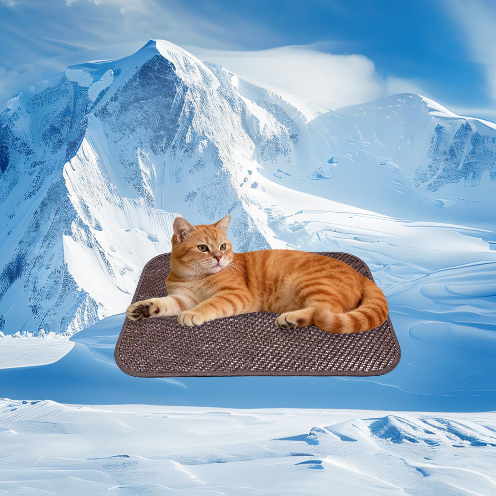 Tapis de refroidissement pour chiens et chats 41x66cm en PE tissé