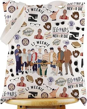 WZMPA Scotty & Benny Travel Makeup Bag Scotty & Benny Fans Gift The Jet Rodriguez Benny Zipper Bag Benny Baseball Inspired Gift legends never die TG