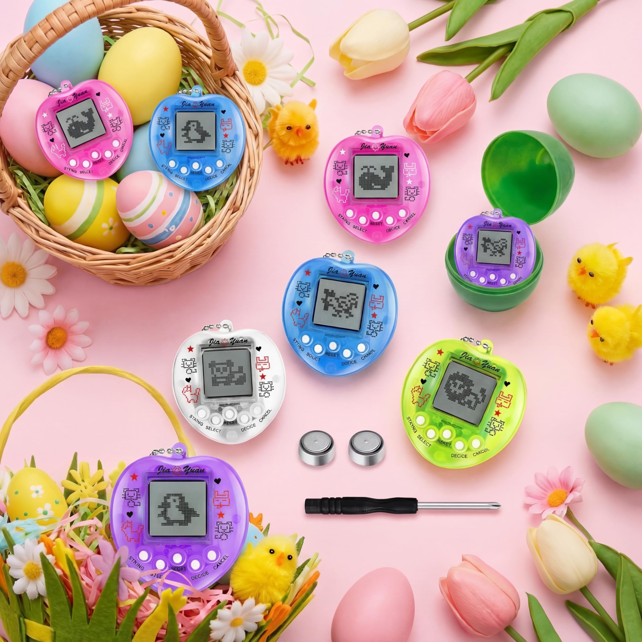 Amazon.com: 12 Pcs Virtual Electronic Pet Keychain for Kids and
