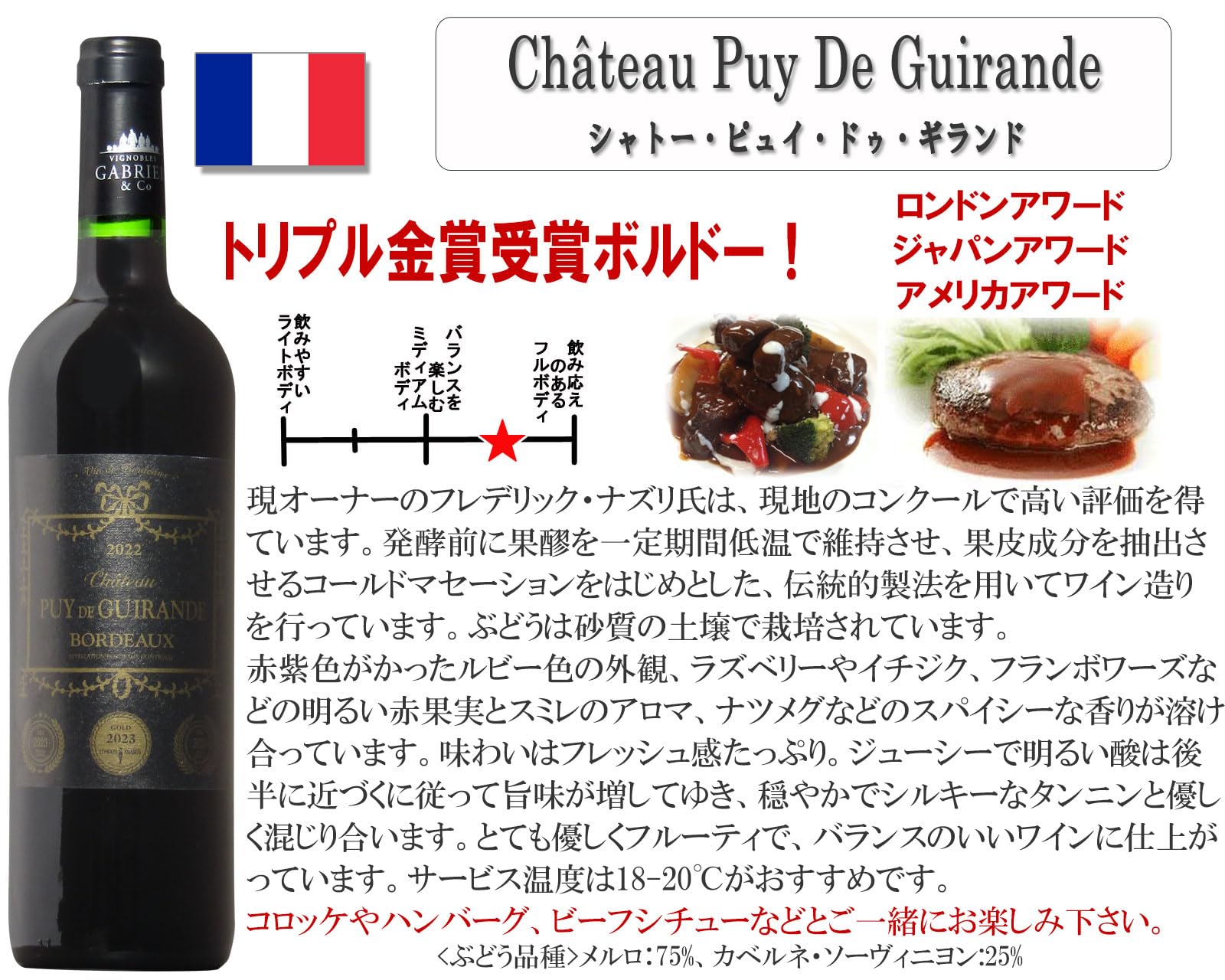 ヴィネクシオ ボルドー金賞赤ワイン飲み比べ6本セット