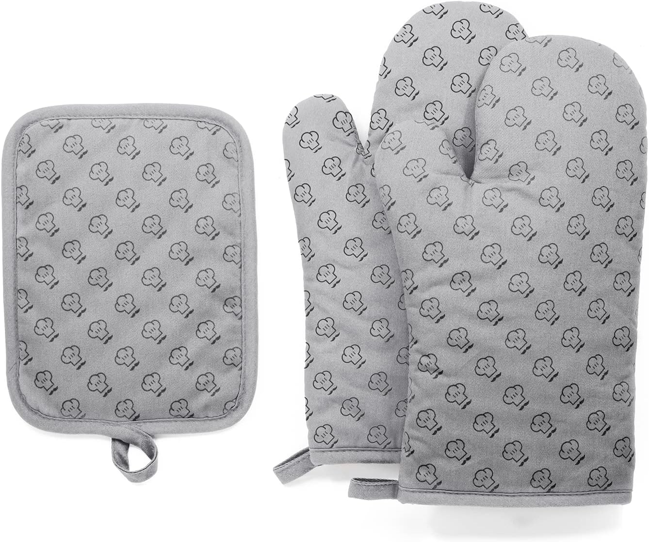 Volumoon Gants De Four Et Maniques Anti Chaleur - Antidérapants En Coton Pour Cuisson Et Grillades Accessoires Cuisine Antidérapants Volumoon Gants De Four Et Maniques Anti Chaleur - Antidérapants En Coton Pour Cuisson Et Grillades Accessoires Cuisine Antidérapants