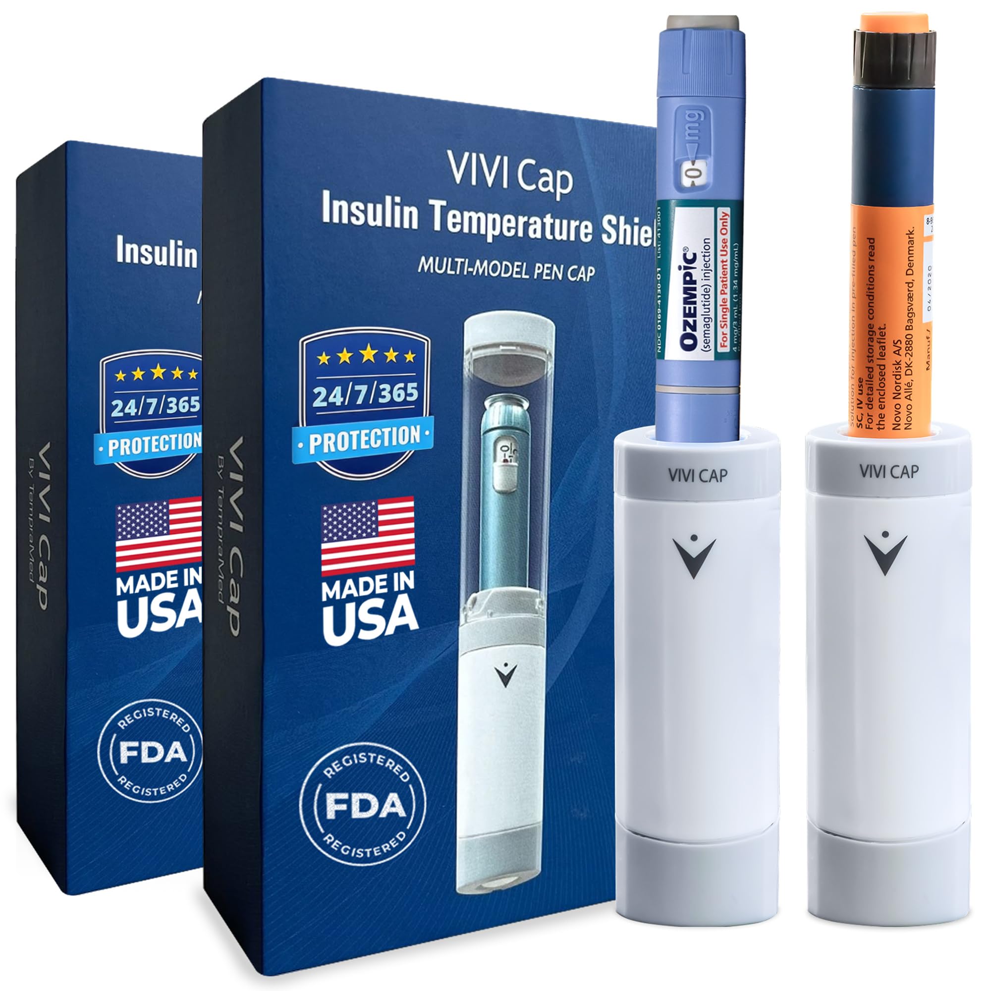 Amazon.com: VIVI CAP Insulin Cooler Travel Case TSA Approved