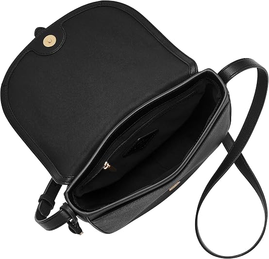Amazon | [フォッシル] クロスボディ Emery レディース ブラック