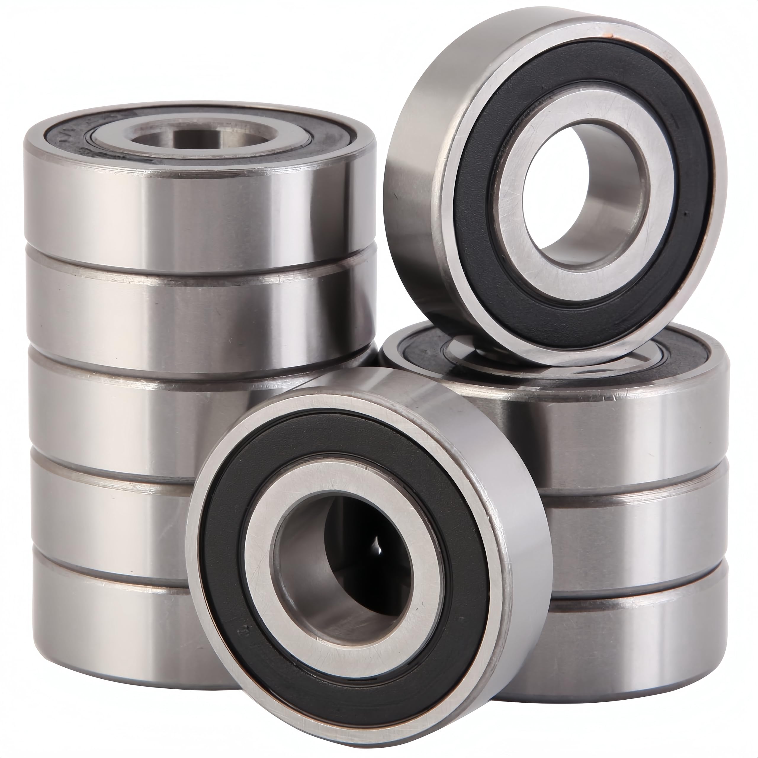 DEEG 10 PCS 6203-15-2RS Non-Standard Ball Bearings 15 * 40 * 12 mm 154012-2RS deep Groove Ball Bearings…