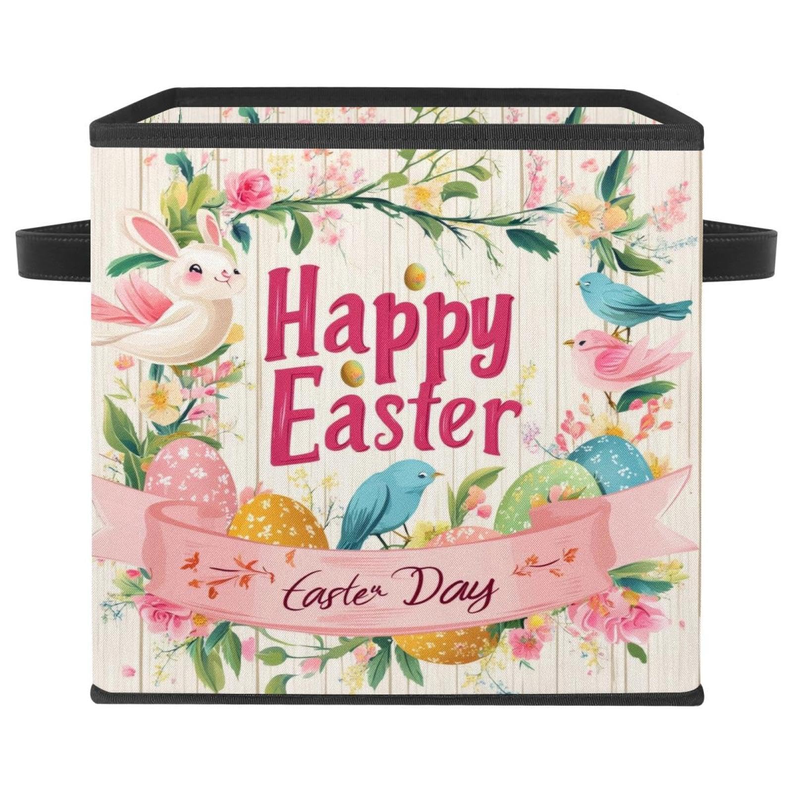 Panier de rangement œuf de lapin pour organiser les vêtements des enfants
