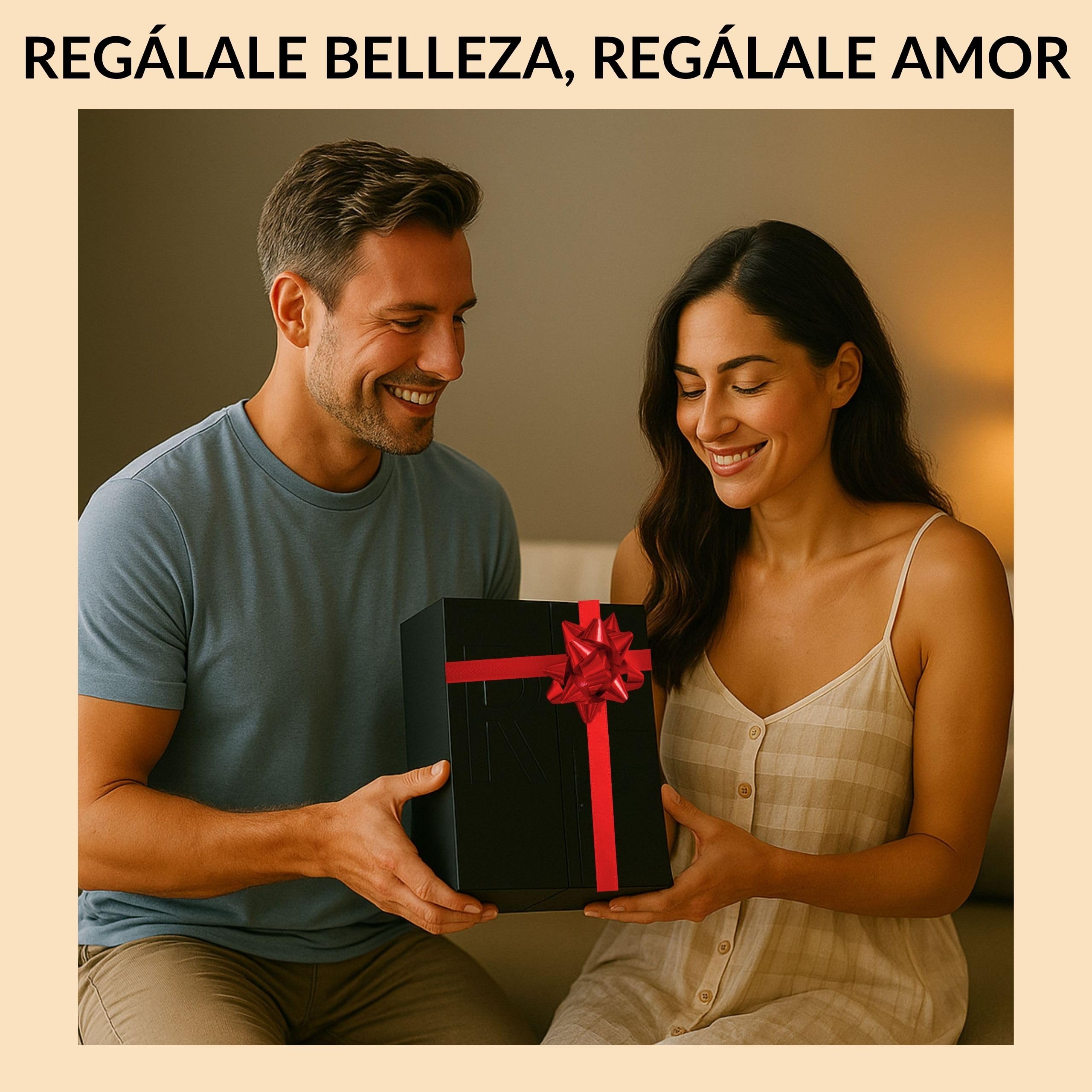 Radiofrecuencia Facial 6 en 1 - Alta Frecuencia Luz Roja LED y Limpieza Facial - Aparato Antiarrugas - 3 Luces LED Naranja Azul y Roja - 6 Modos Diferentes - Especial Ojos Cara y Cuello