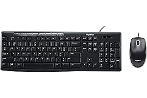 Logitech Media Combo MK200: Reliable Wired Keyboard and Mouse Set