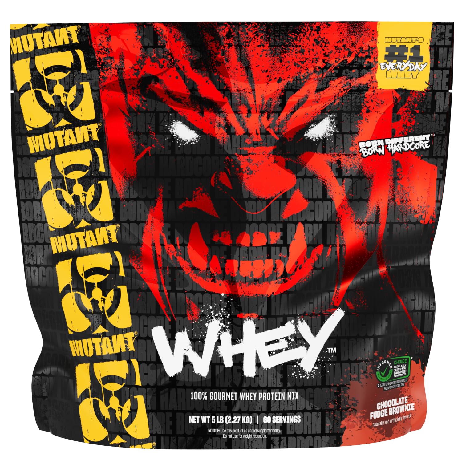 Mutant Whey Chocolate Fudge Brownie - 2270G