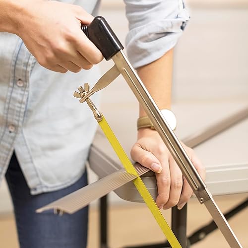 Miniatura 6 de M-D Building Products Reductor de cincha (Fluted) con SnapTrack 36" níquel satinado níquel satinado