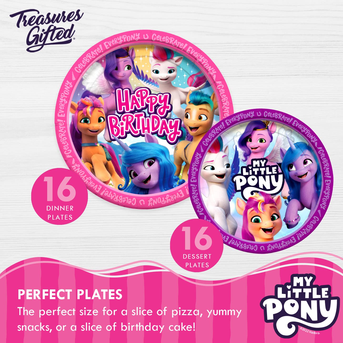 Dessin animé petit poney fête d'anniversaire décoration assiettes tasse rose poney Latex ballon nappe bébé douche enfant filles fête fournitures