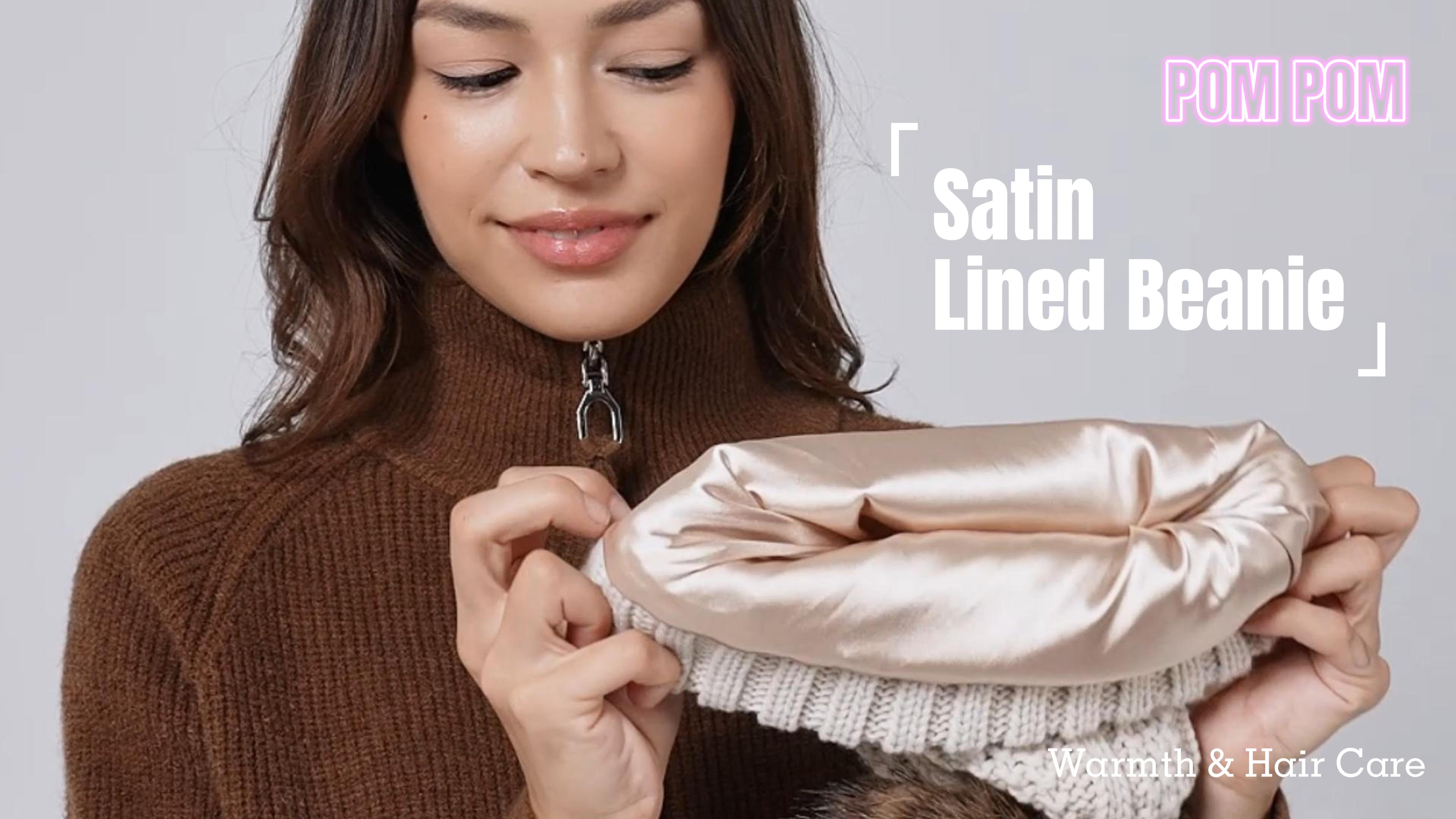 Bonnet à Pompon Doublé Polare Pour Hommes Et Femmes Bonnet - Etsy France