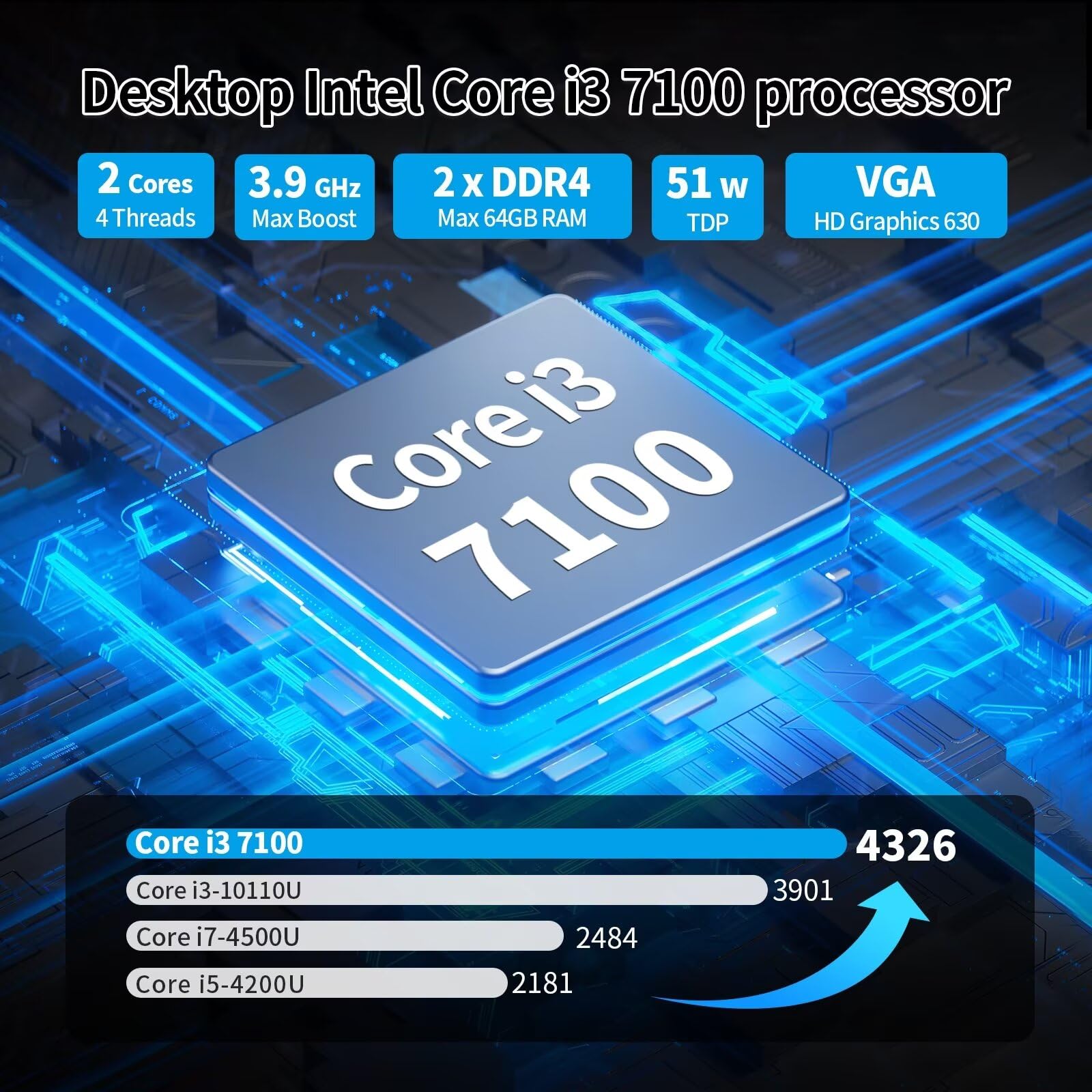 SJRC 19” Firewall Hardware Core i3 7100, LGA 1151, Rackmount 1U Router PC for VPN Server, 19 Inch Rack OPNsense Appliance with 8 x i226V 2.5GbE LAN, DDR4 8GB RAM 128GB SSD, VGA