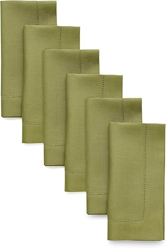 Miniatura 112 de Solino Home - Camino de mesa de lino con punto vainica, manteles individuales y servilletas 01: Blanco,02: Marfil,03: Natural claro,04: Natural,05: