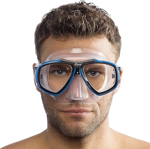 Miniatura 3 de Primera máscara de buceo con lentes inclinadas para buceo - Focus Made in Italy
