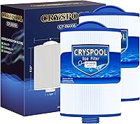 Cryspool 06008 45 Sq Ft Hot Tub Spa Filter Cartridge 2-Pack - Compatible with 6CH-940, PWW50P3, FC-0359 Viking Spas