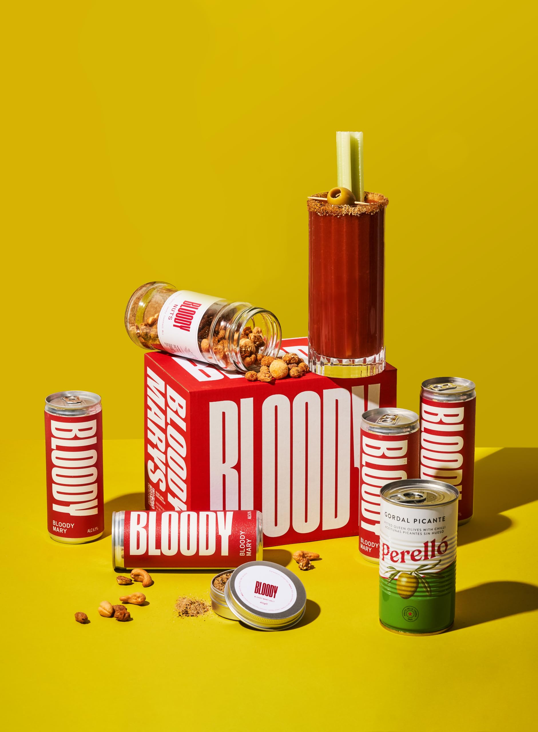 BLOODY | Premium Bloody Mary Gift Box - ABV 6.1%| Quality