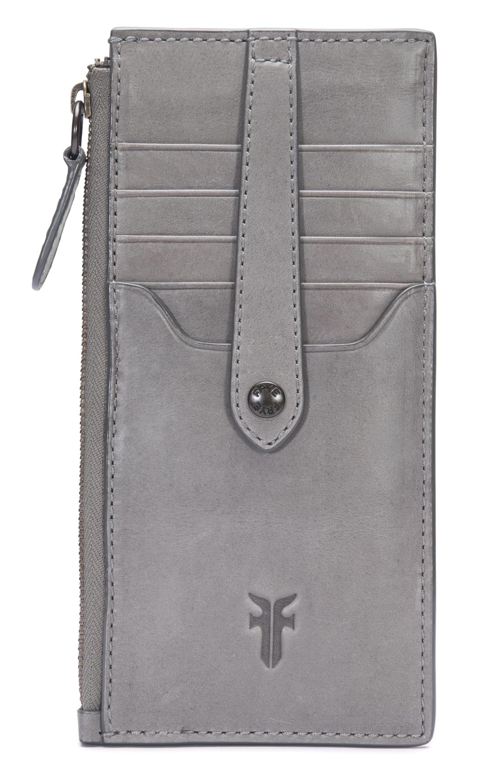 Frye Womens Melissa Snap Card Wallet Shadow One Size