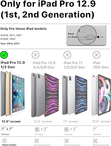 Miniatura 2 de Cooper Dynamo - Funda oficial para iPad Pro 12.9 para niños, funda para iPad Pro 12.9 de 2 generación, funda para iPad Pro 12.9 de 1 generación,