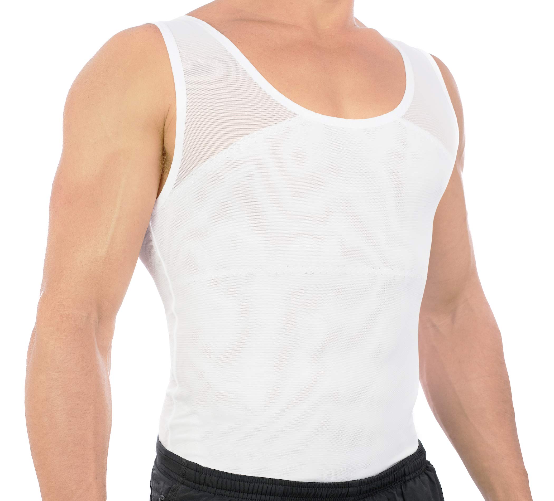 Original Men's Chest Compression Shirt to Hide Moobs Buy