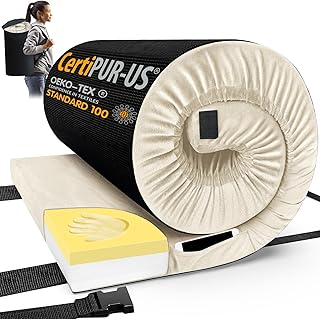 CYMULA Portable Memory Foam Camping Mattress