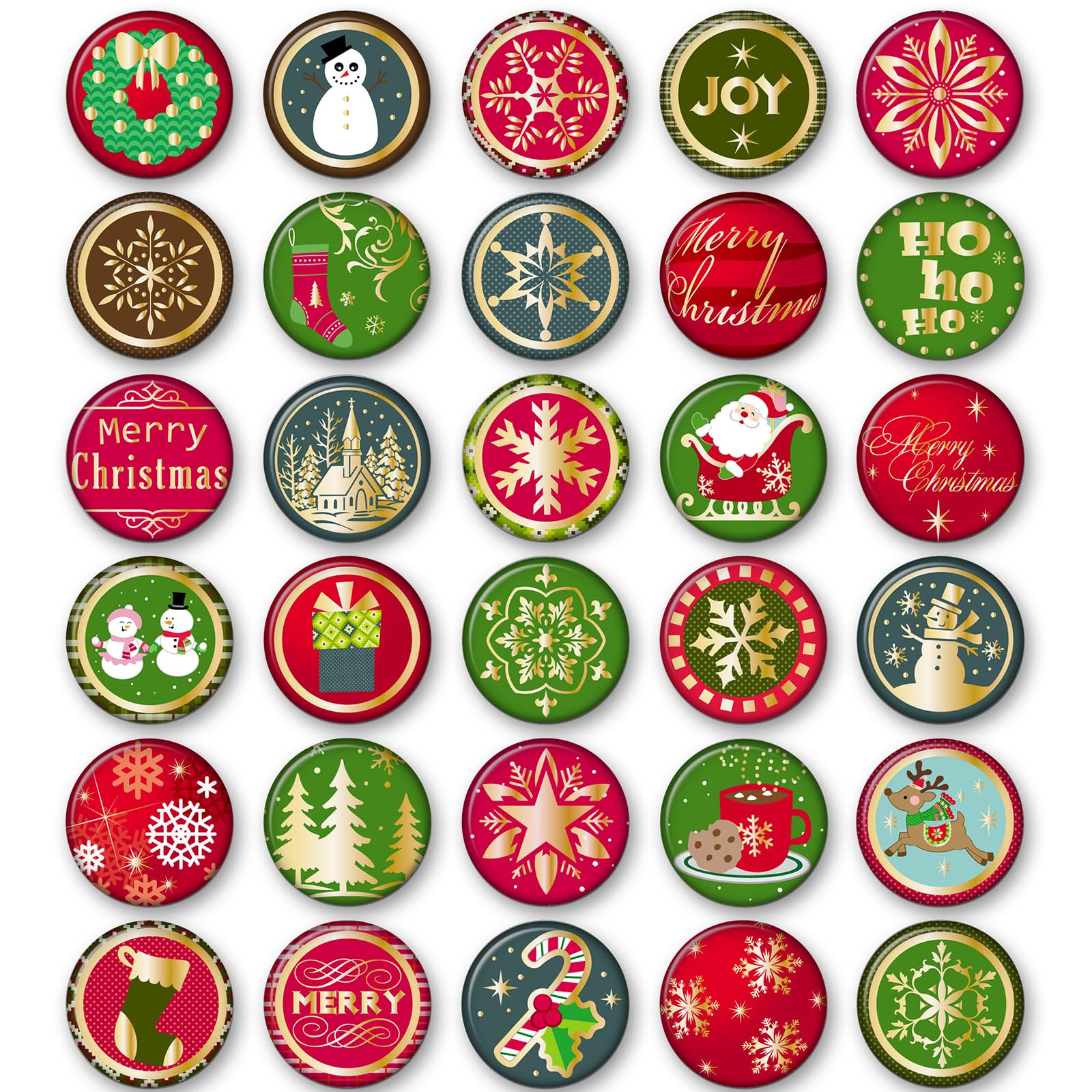 30 PCS Refrigerator Magnet, Cute Funny Fridge Magnet, Classroom and Office Whiteboard Magnet