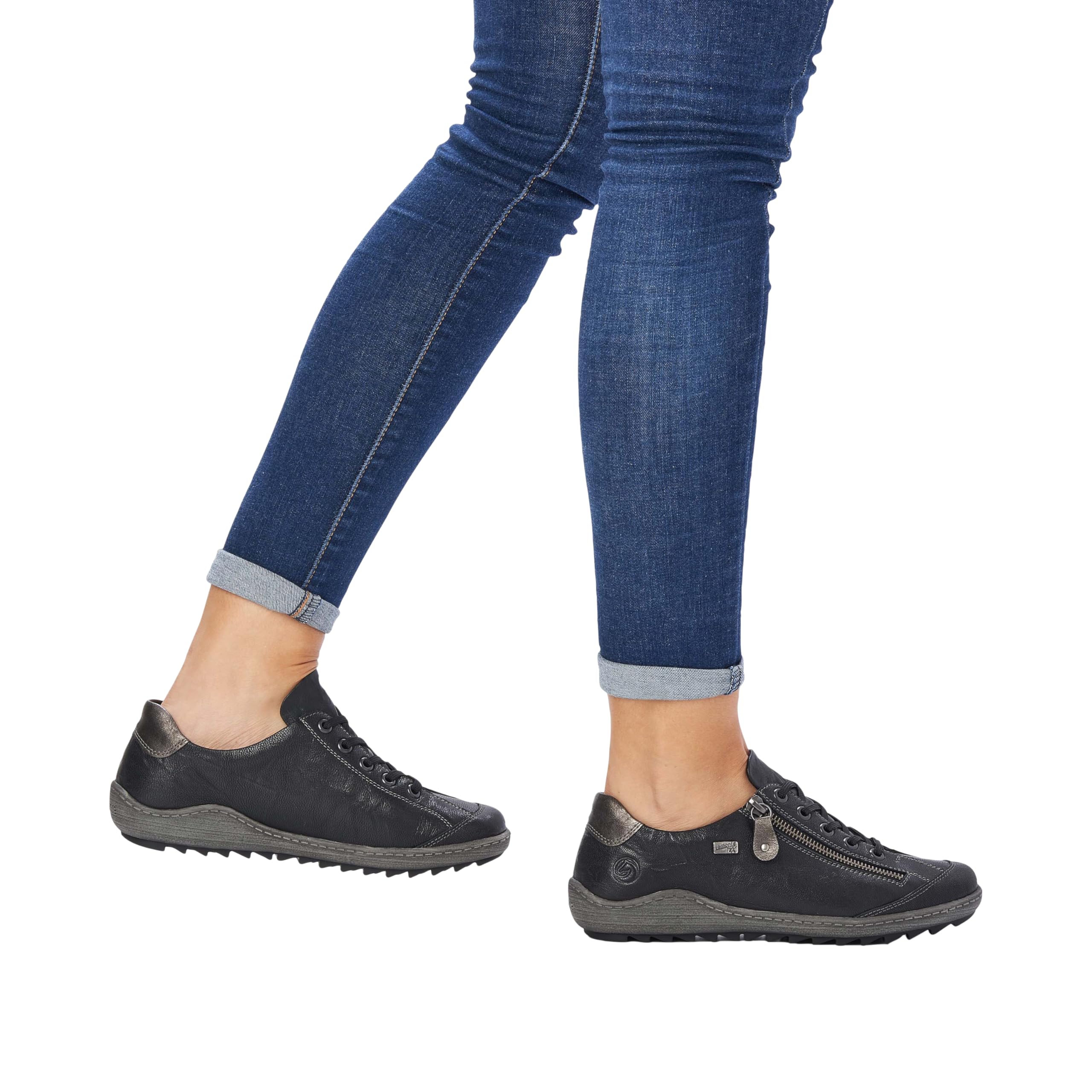 Remonte Donna Scarpe Stringate R1402, Signora Scarpe Sportive Allacciate,Soletta Removibile,Idrorepellente,remonteTEX