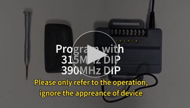 813LMX 811LMX 811LM 813LM 12-Code DIP Switch Garage Door Opener