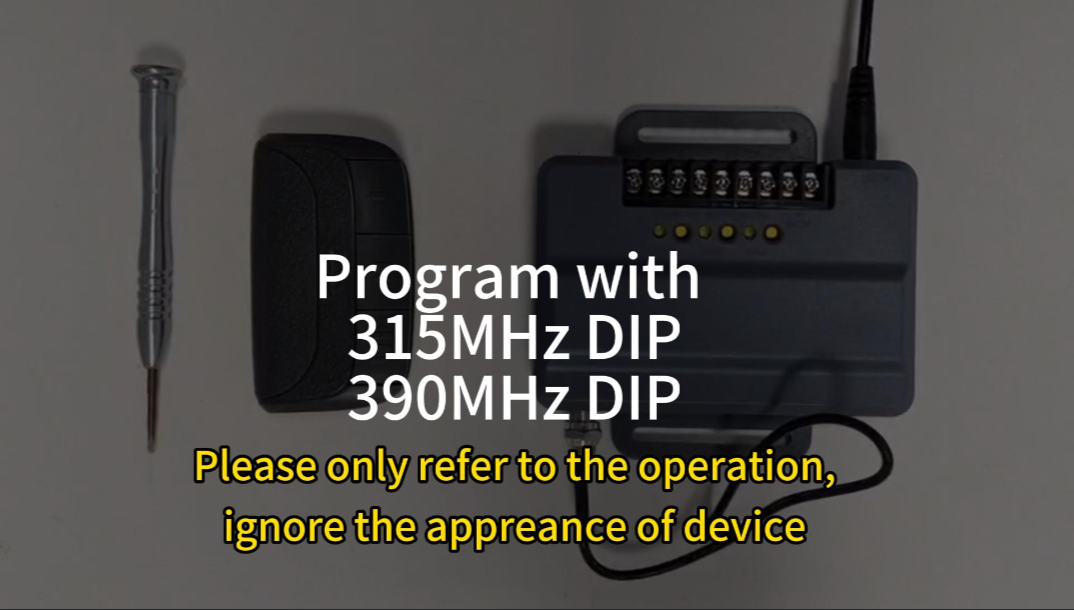 813LMX 811LMX 811LM 813LM 12-Code DIP Switch Garage Door Opener