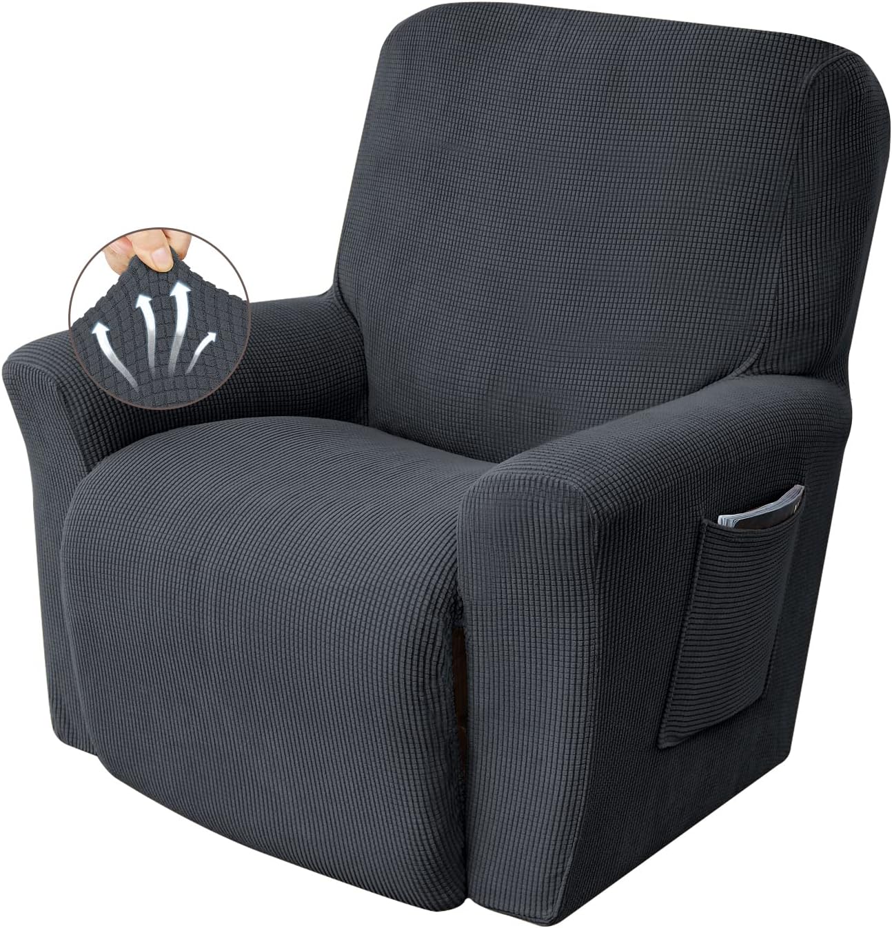 KEKUOU Recliner Chair Covers Lazy Boy Recliner Covers