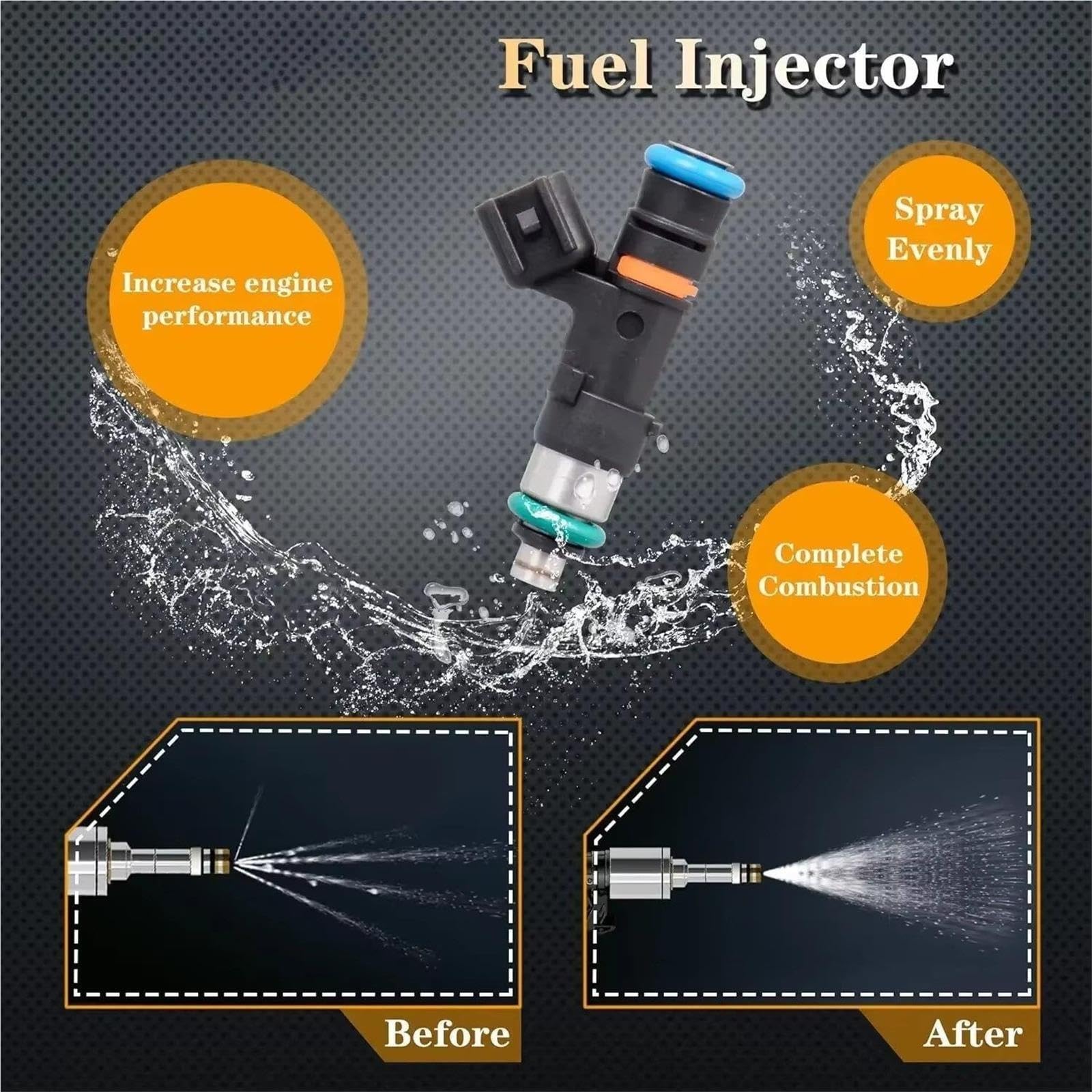 Inyector Gasolina 0280158117 Boquilla inyector combustible