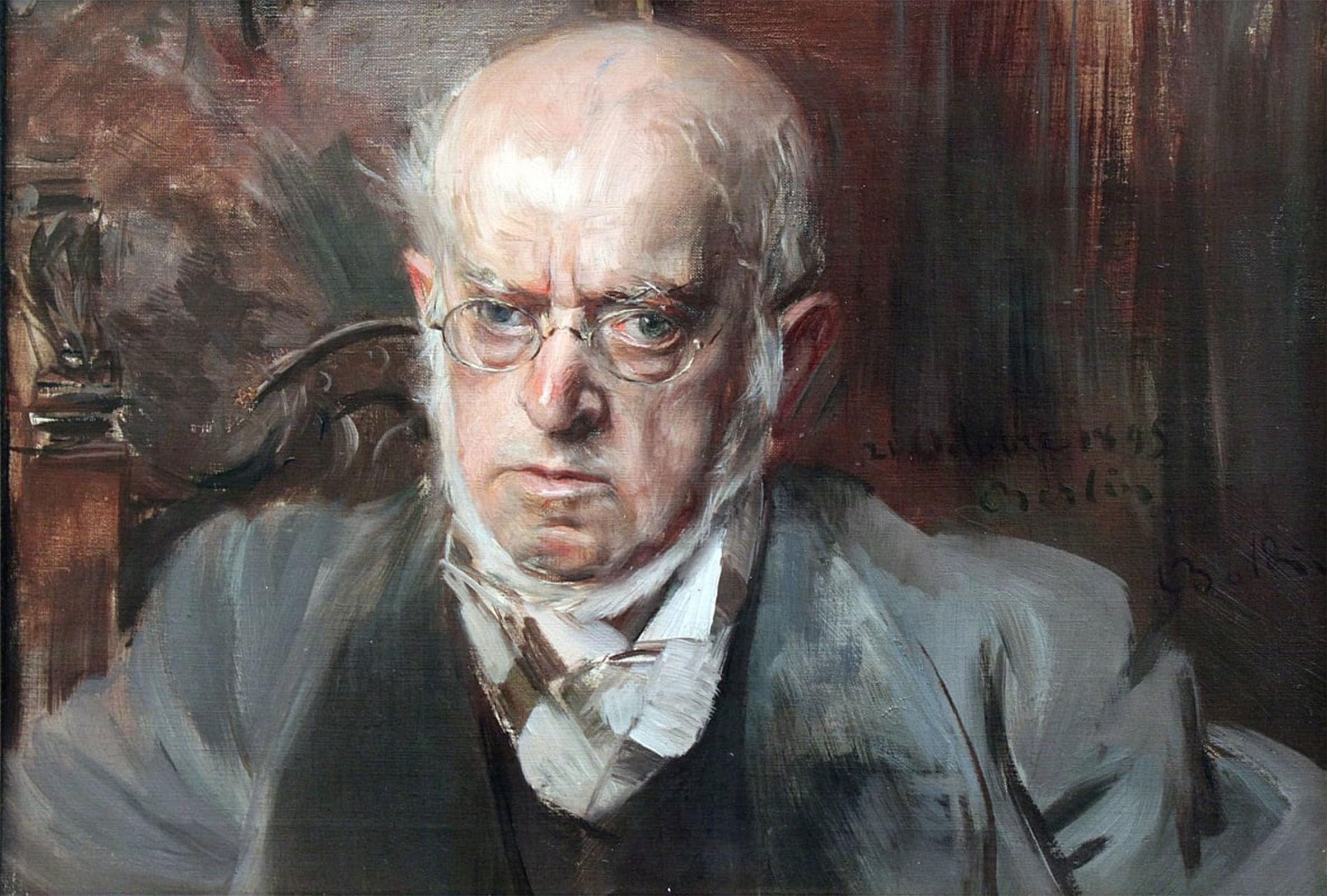 SERENDIPITP Retro Picture Poster Wall Art Pictures Painting The Painter Adolph Menzel by Adolph Menzel Wall Art Canvas Print for Wall Decor 60x90cm