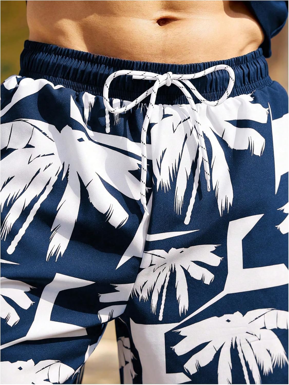 SOLY HUX Men's Swimsuit Long Sleeve Rash Guard Swim Shirt and Shorts 2 Piece Swimwear Set - Image 5