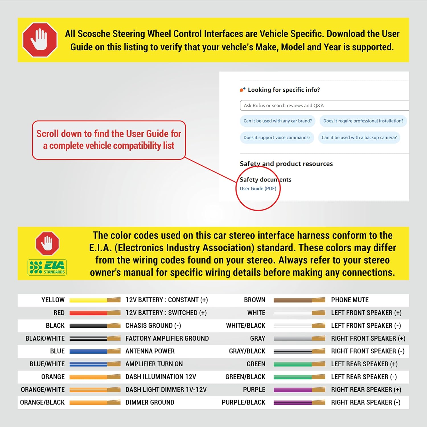 Scosche LUSWC Link+ Universal Steering Wheel Control Interface with 900+ Vehicle Applications - Analogue, CAN-Bus, iBus, Class II and Matrix Platforms