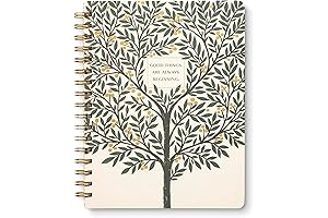Compendium Spiral Notebook – Good Things Are Always Beginning