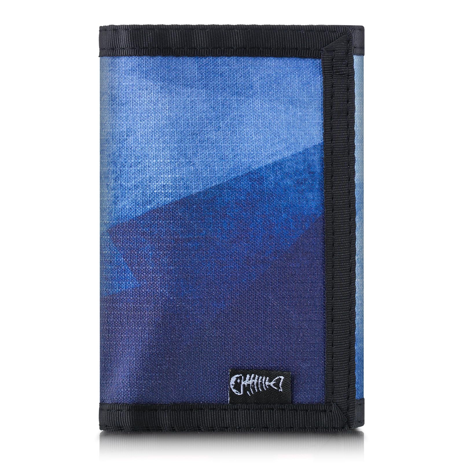 FORYEE Men’s Nylon Trifold RFID Wallet with ID Window, Slim Security Wallet for Card Cash Holder, Modern Fashion Stylish Wallet Gifts for Teen Boys