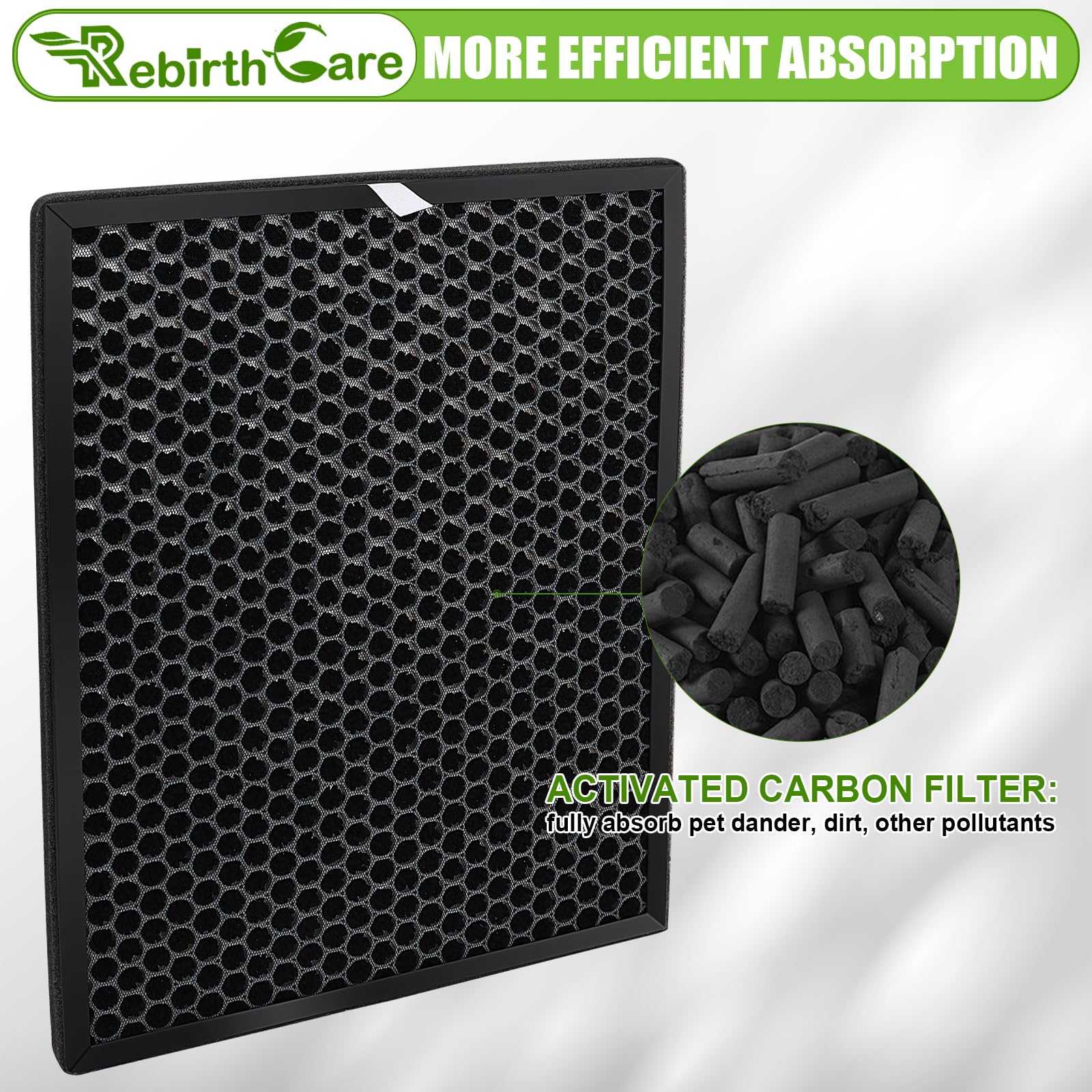 Filtro Purificatore D'Aria FY2422 FY2420 - Compatibile Con AC2882 AC2887 AC2889 AC3829 - PP E PET