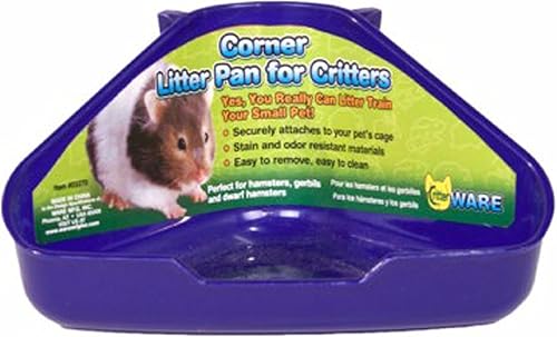 Ware Mfg. Inc. Corner Litter Pan for Critters - Small
