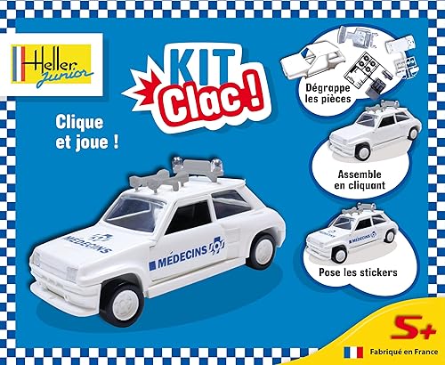 HELLER médica de emergencia Kit de Coche clac Miscellaneous escala Building Kit