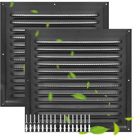 Black Matt Wall Vents Black Matt Wall Vents