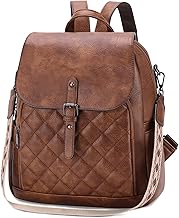 Chase Chic Women's Backpack Bag, PU Leather Waterproof Backpack Anti-theft Shoulder Bags Shoulder Bag for Work